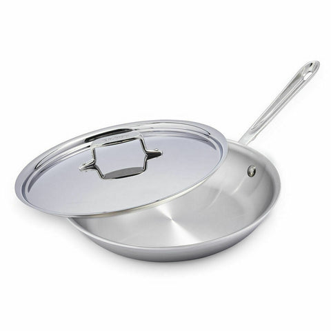 All-Clad d5 Brushed 5-ply Stainless-Steel 3-Qt Sauté Pan, with lid and –  Capital Cookware