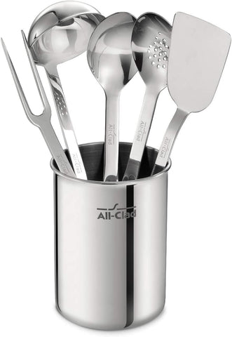 NWT) ALL CLAD Stainless Steel Measuring Spoons & Cups STANDARD 8 piece set