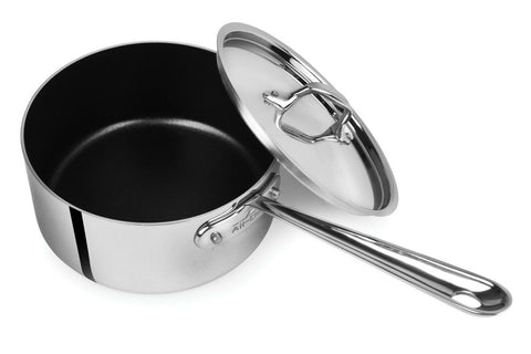 All-Clad Essentials Nonstick 2.5 sauce Pan and 8.5 Inch Fry set