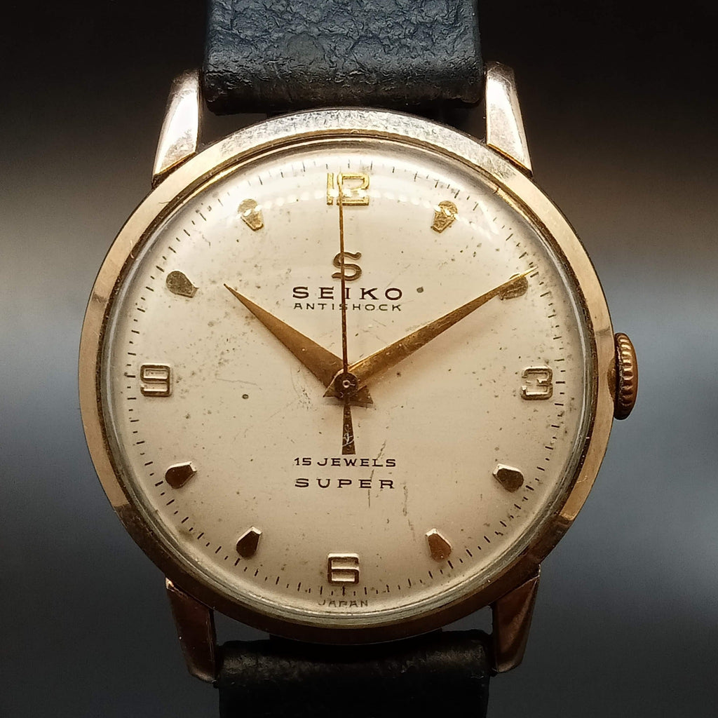 Super Seikosha 1956 15J 14K Mechanical Wrist Watch T – Altimate Group