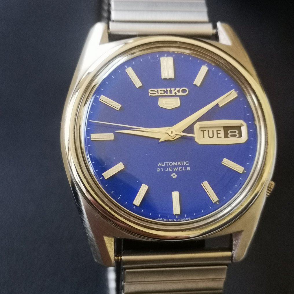 Extremely Rare! Vintage October 1971 Seiko Seikosha SUWA 6119c-8093 