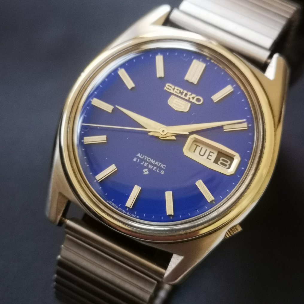 Extremely Rare! Vintage October 1971 Seiko Seikosha SUWA 6119c-8093 