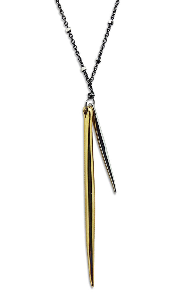 Long Spike Necklace (N1206) – Dana Reed Designs