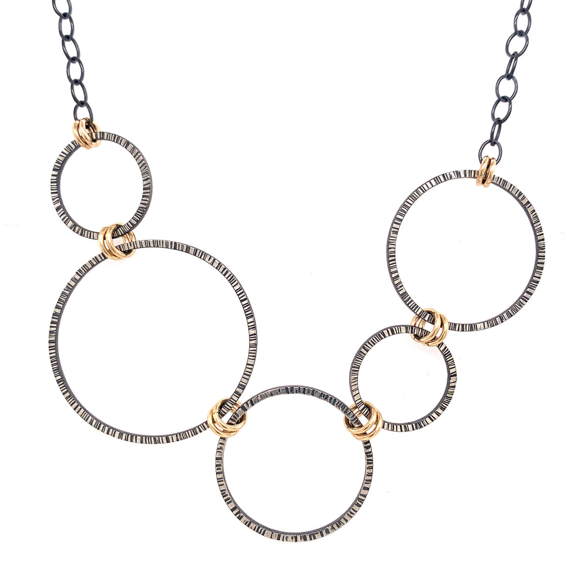 Large Ovid w/Jump Rings Necklace (N1537) – Dana Reed Designs
