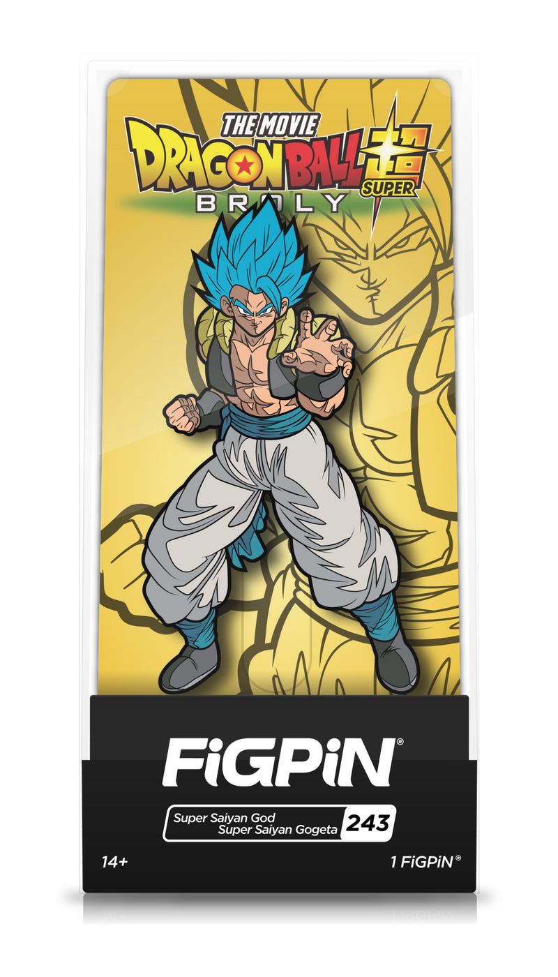 Db Super Broly Movie Ss God Ss Gogeta Figpin Chase The Anime And Pop Culture Studio