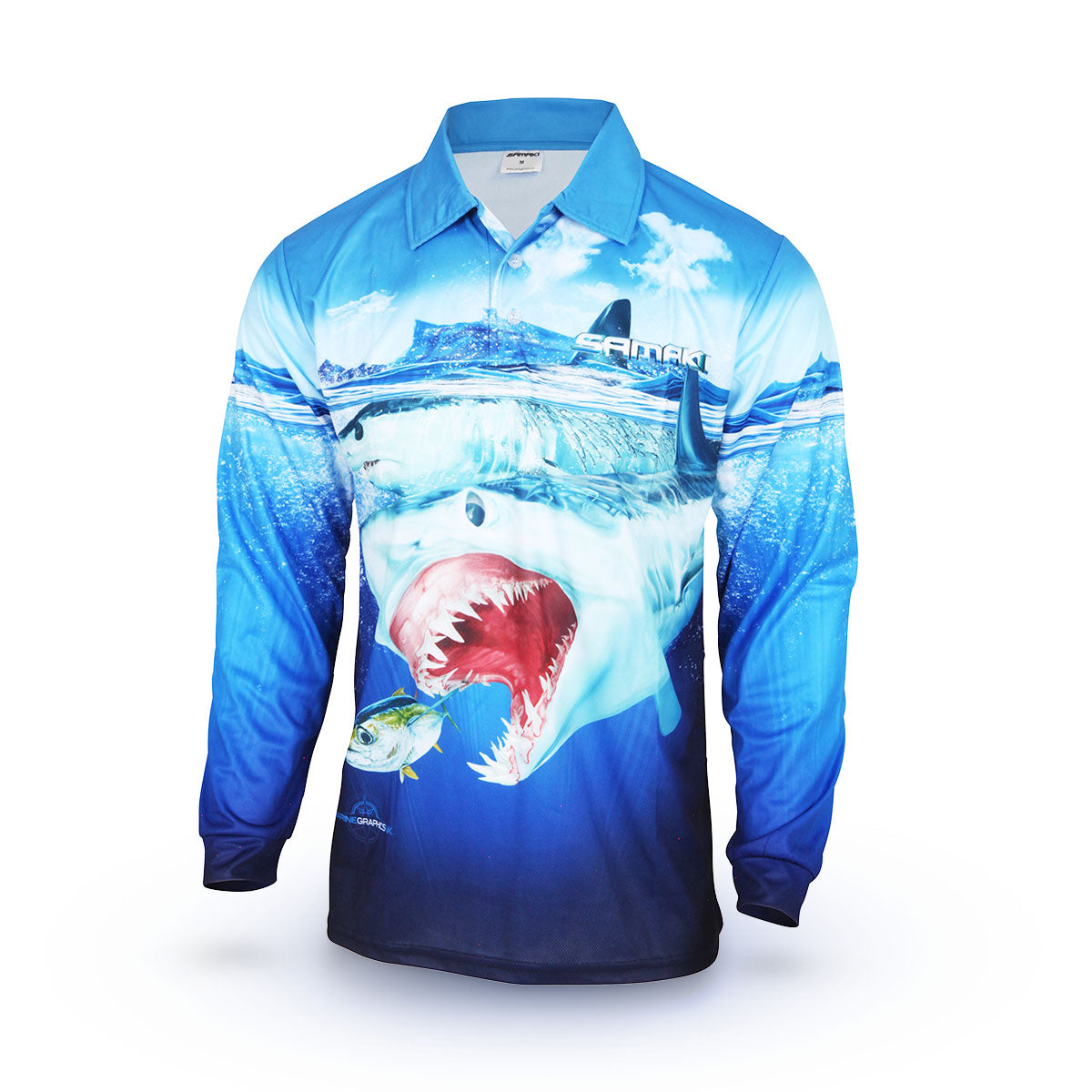 Samaki Giant Trevally Long Sleeve Adult Fishing Shirt - Size 3XL - Outback  Adventures Camping Stores