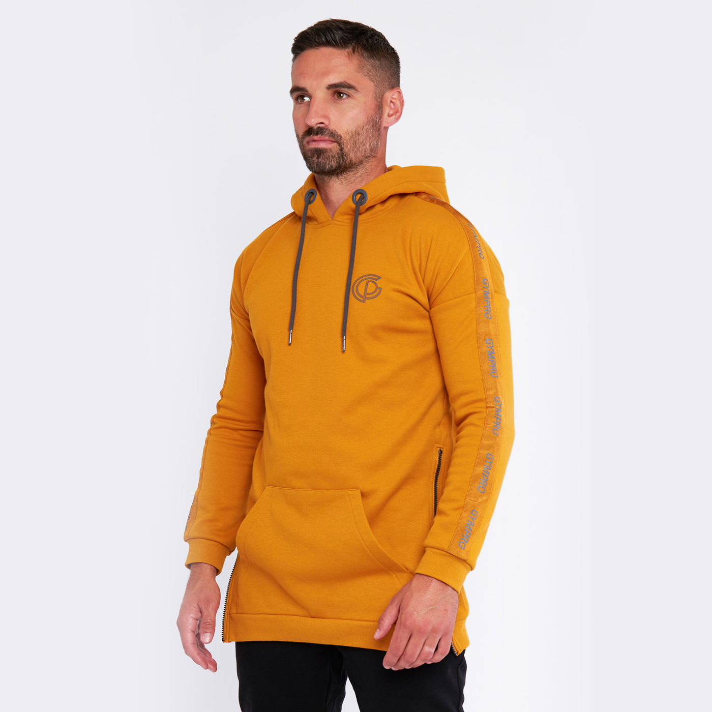 mustard mens hoodie