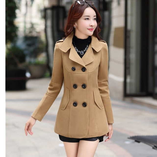 short woolen jackets for womens