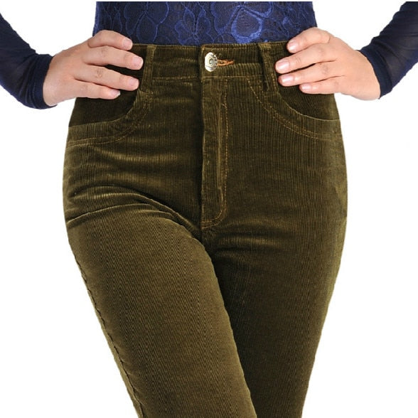 corduroy slacks for women