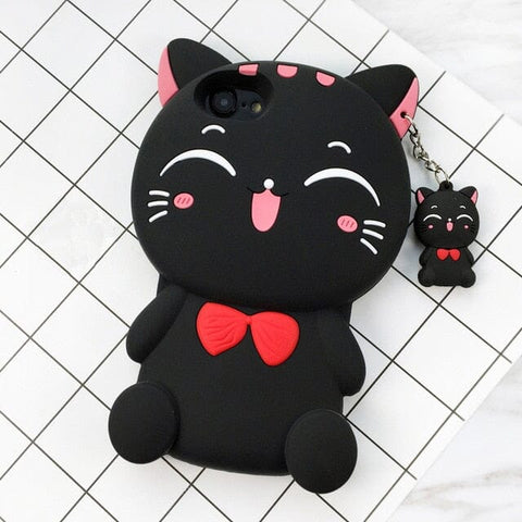 cute cat phone case for iphone