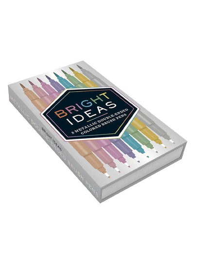Bright Ideas Double-Ended Brush Pens: Set of 8 Image 1