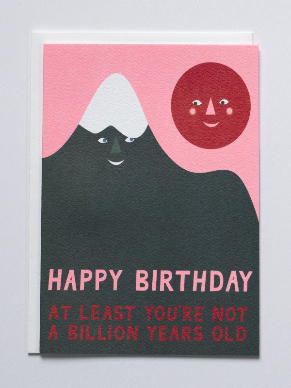 Billion Years Birthday Card
