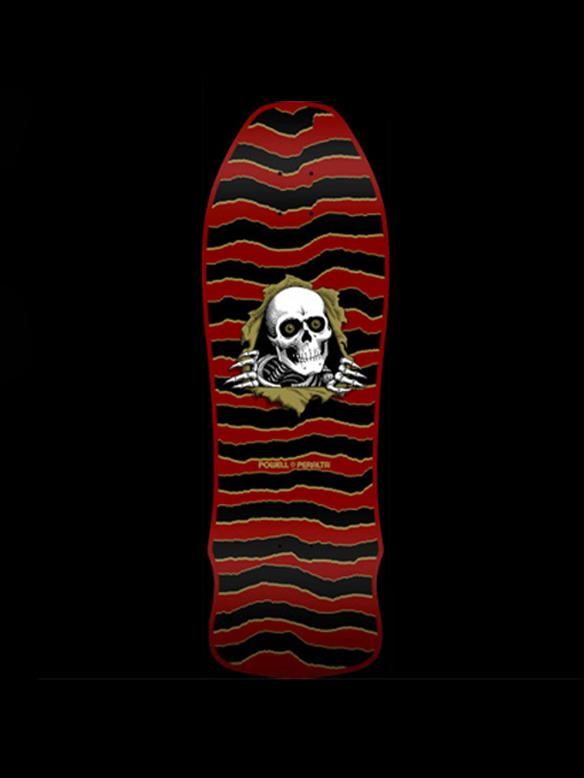 Powell Geegah Ripper Maroon Re-Issue Deck 9.75 x 30.00