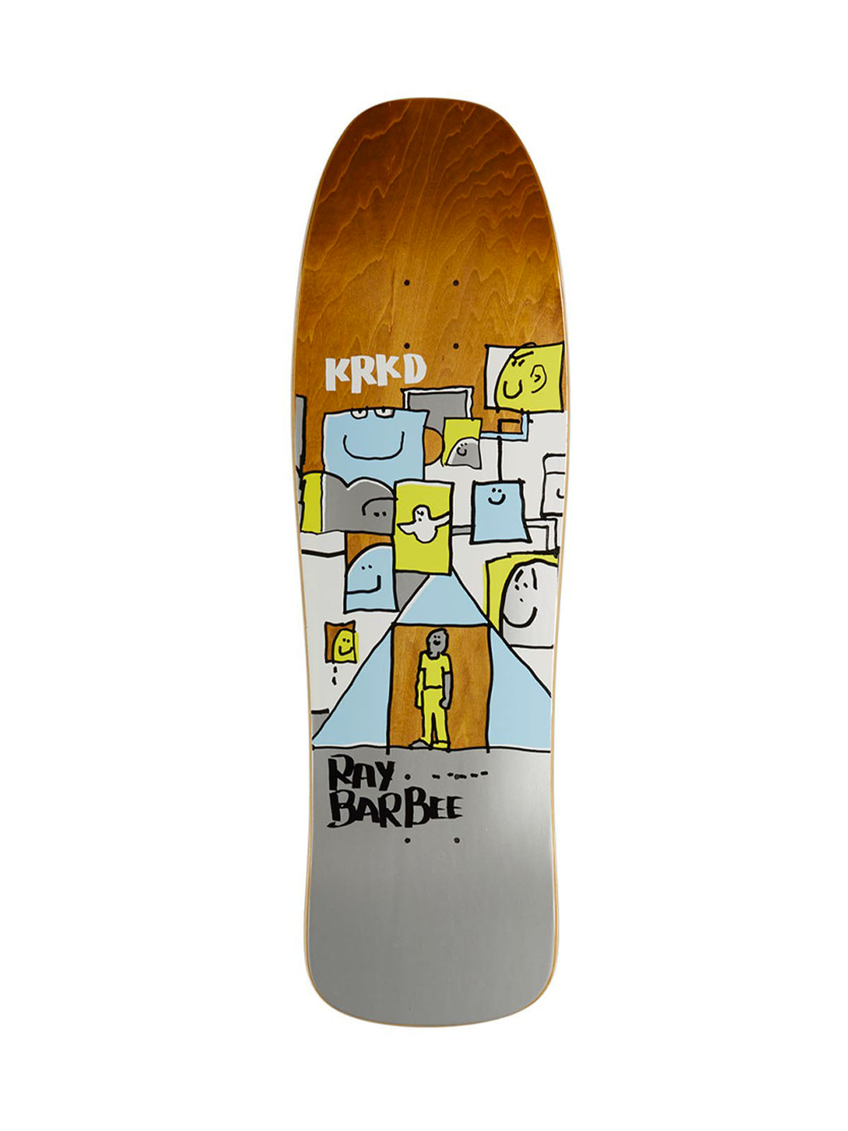 Krooked Barbee Trifecta Shaped Deck 9.50