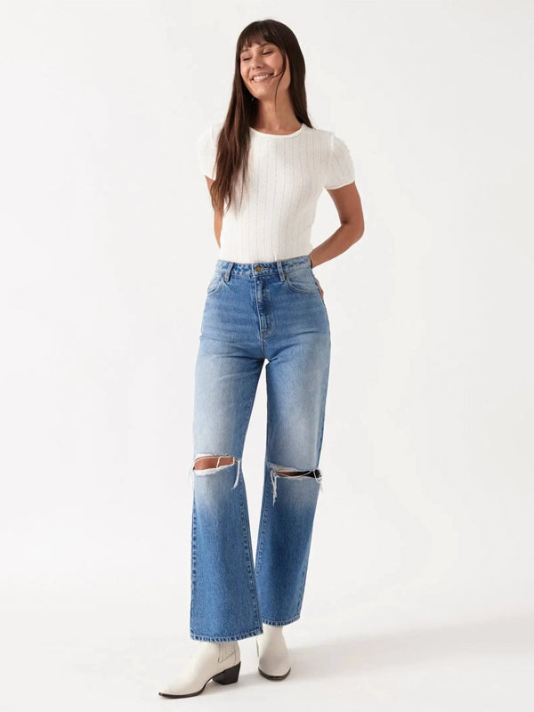 Sailor Jean Eco Ruby Blue - Jean Jail