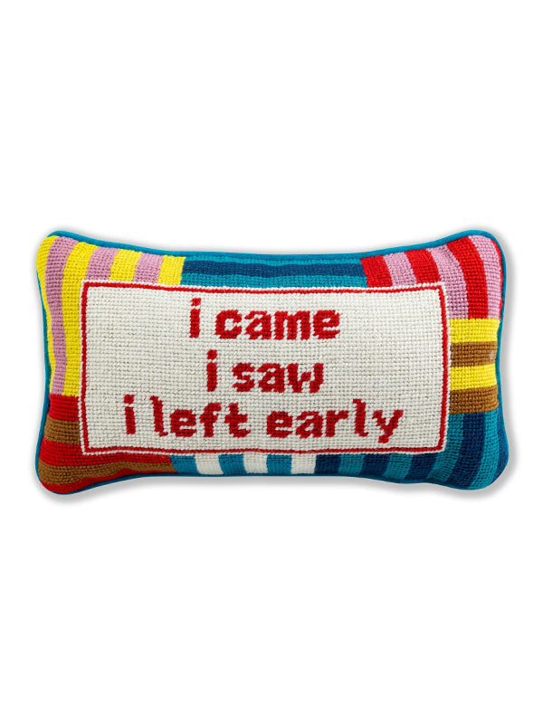 Furbish Studio - It's Me Needlepoint Pillow