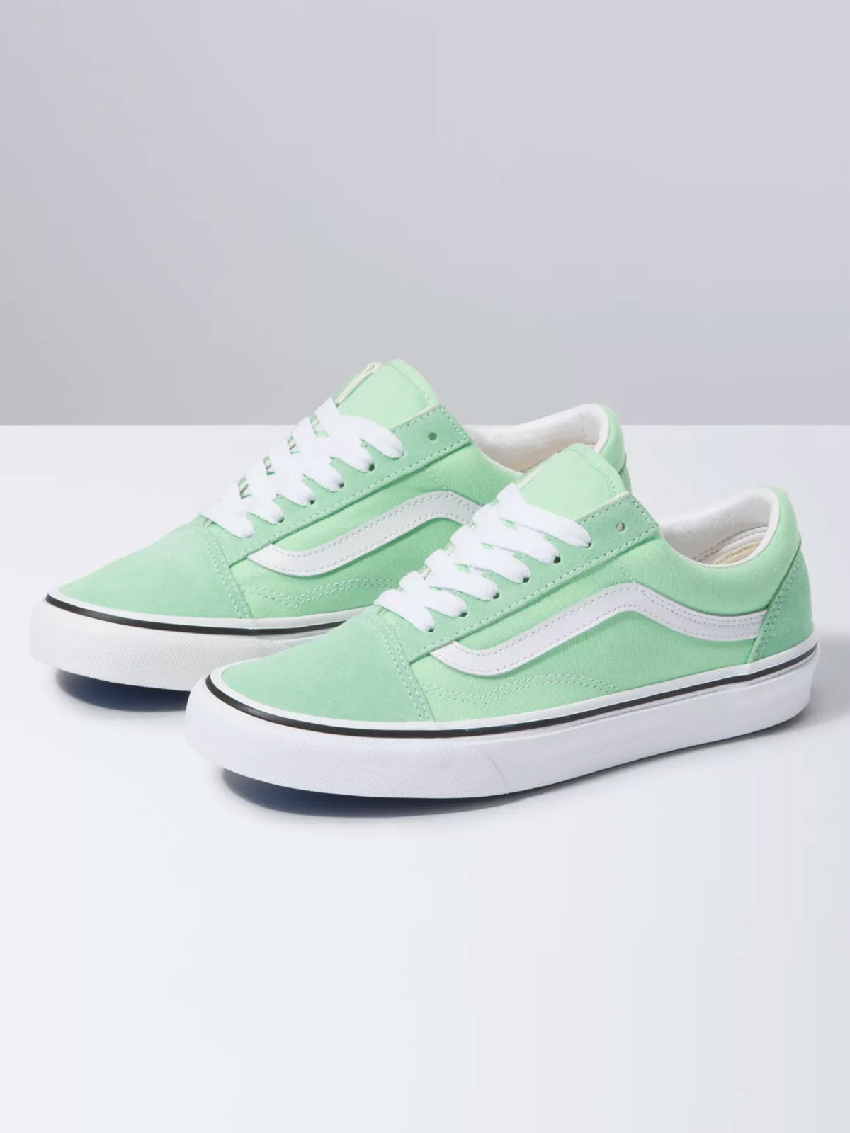 vans old skool suede green