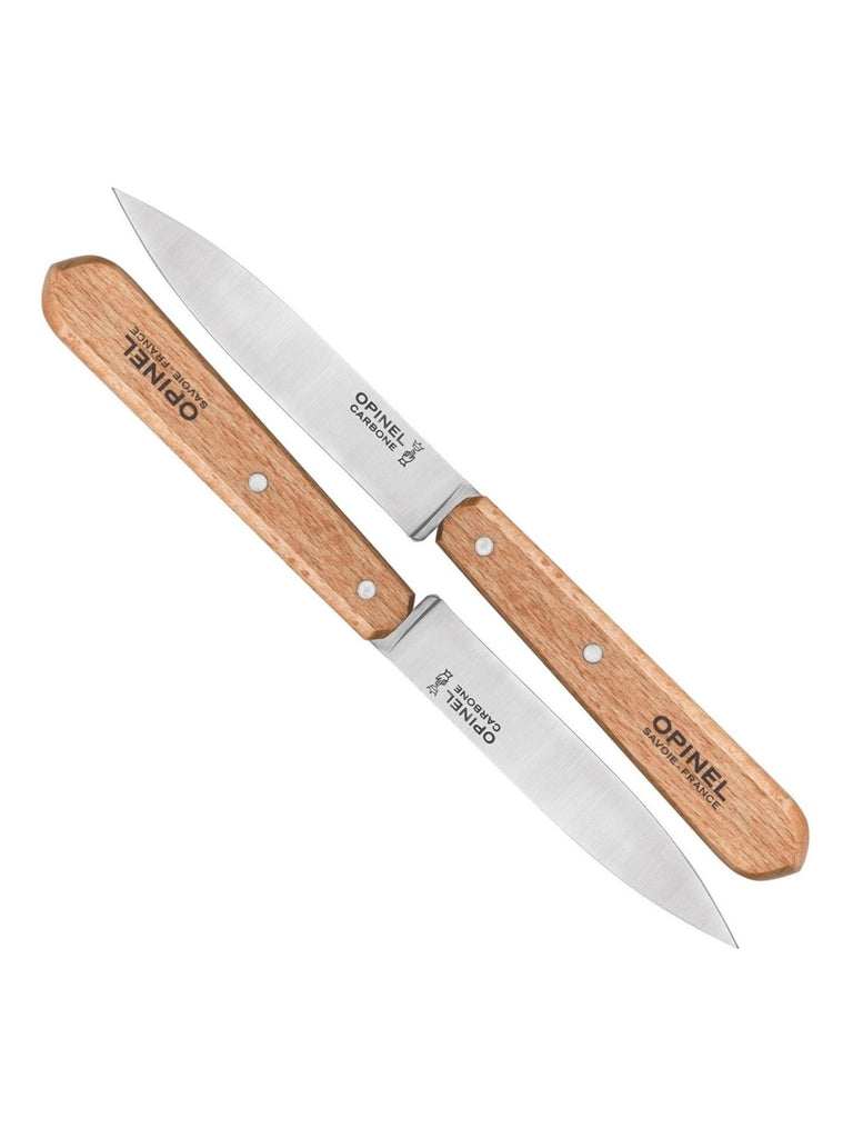 Opinel Wooden Handle Steak Knives, Stainless Steel, 4 Wood Handle Options  on Food52