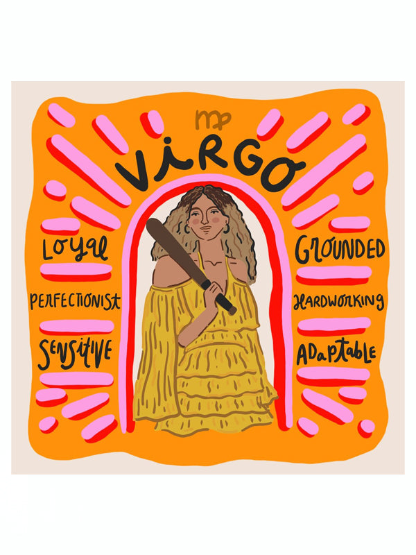 Zodiac Print: Virgo Beyonce