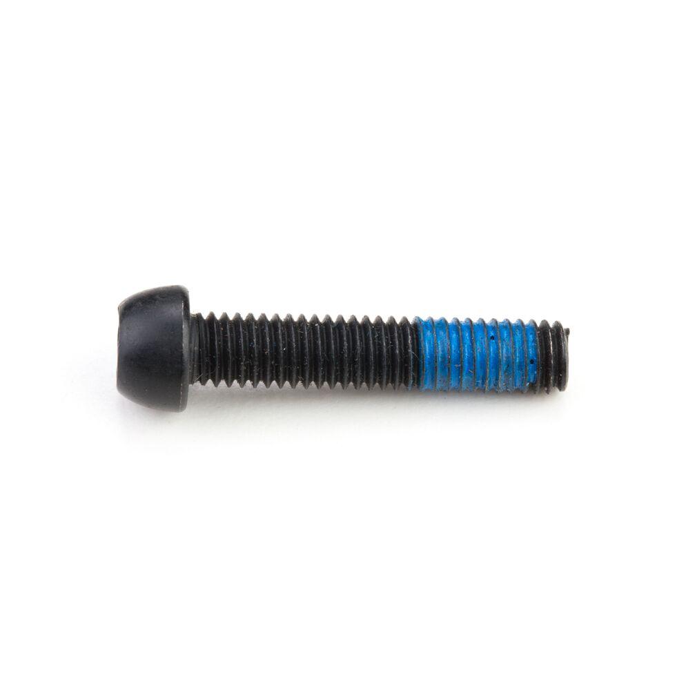Bolt - M6x20 Blk Cp Mushroom Cap