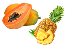 Papaya & Pineapple
