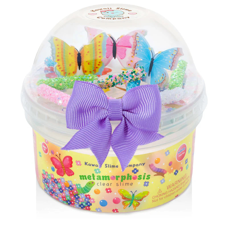 Metamorphosis Putty Clear Slime 蝴蝶史莱姆软泥玩具