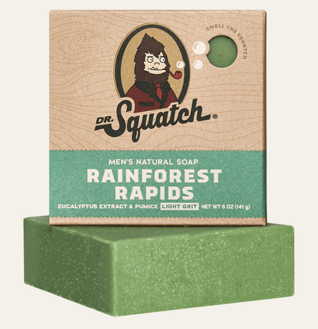 Dr. Squatch Wood Barrel Bourbon Soap