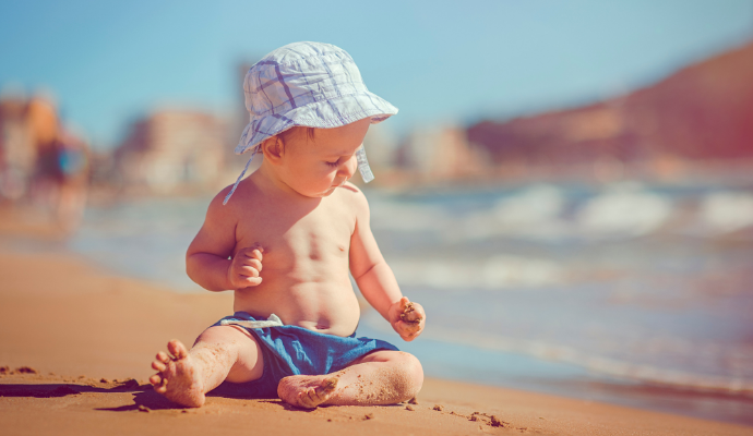 Baby on the Beach