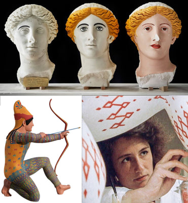 famose sculture di donne greche