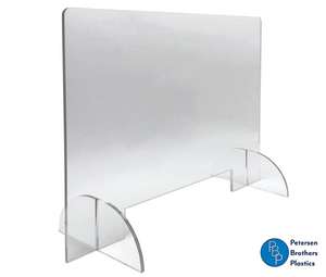 Clear Acrylic Divider with Passthrough (47.5 x 23.5)