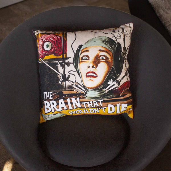 The Brain That Wouldn't Die B-movie sci-fi laminated birch tray –  Polyestersaltburn