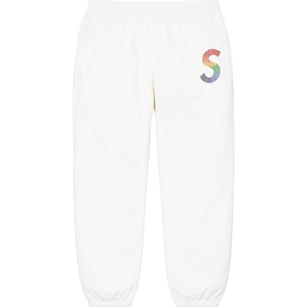 supreme s logo 未使用 sweatpant Acid Green