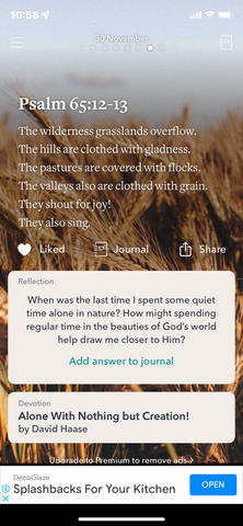 Inspirations bible app 