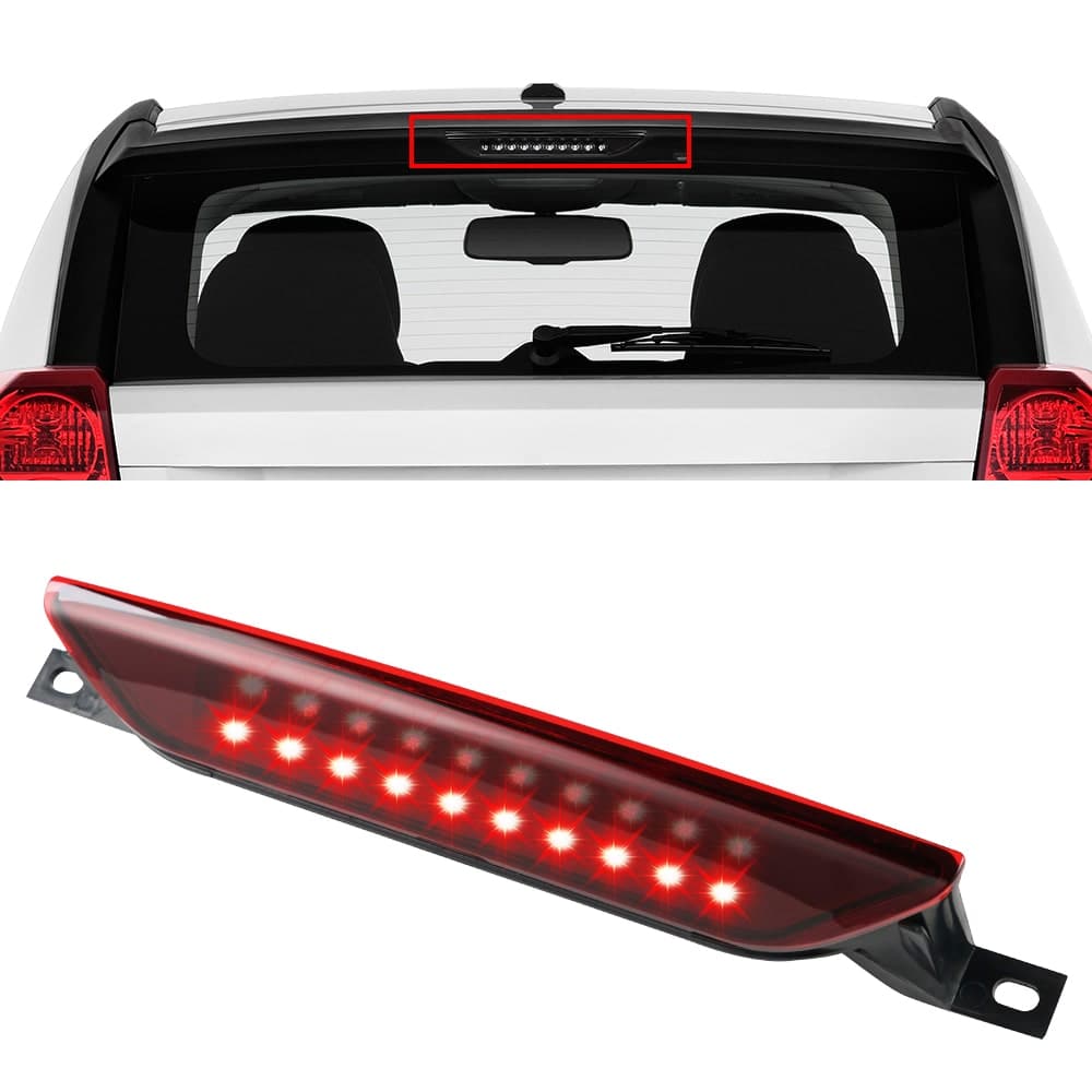 BEVINSEE For Nissan Frontier 2005-2015 LED 3rd Third Brake Tail Light