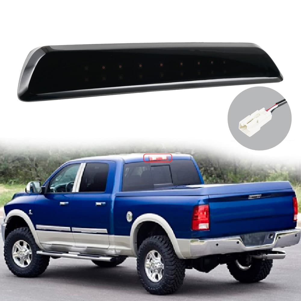 Smoke Red+White LED | 3rd Brake Light | for Ford F150 Tail Reverse