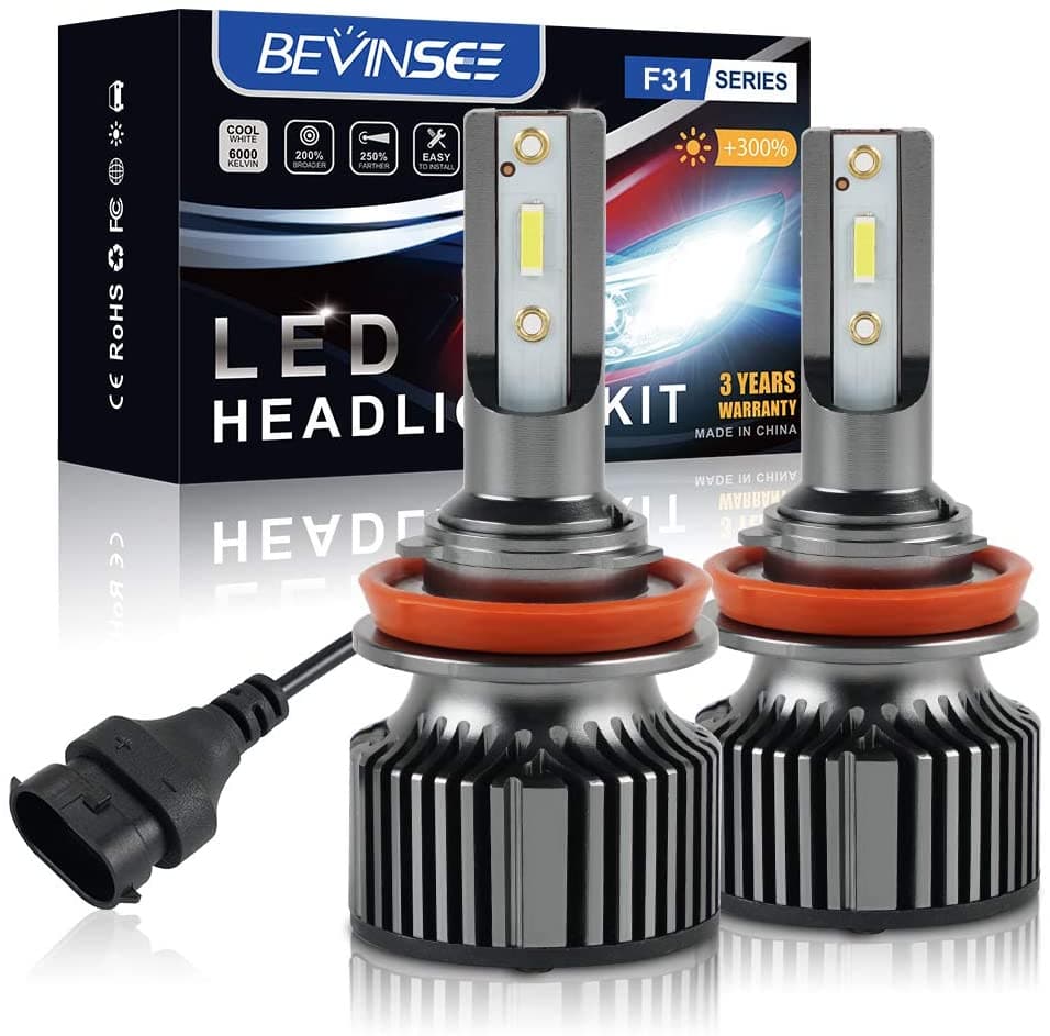 Flex Cooling LED bulb H15 for daytime running lights and main beam  headlights.