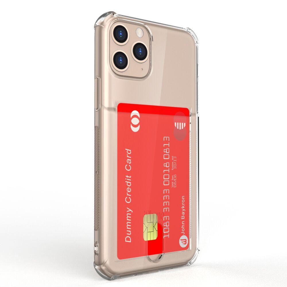 Iphone 11 Pro Max Clear Mobile Case With Credit Card Pocket Baykron International