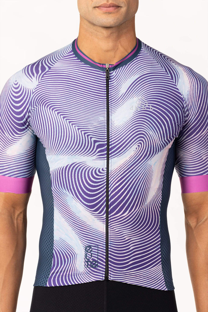 Men's purple cycling jersey – Jerseys Short Sleeve | ONNOR SPORT