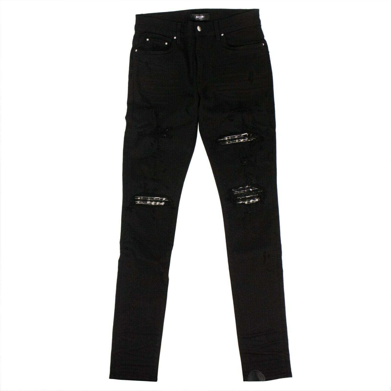 amiri crystal painter jeans