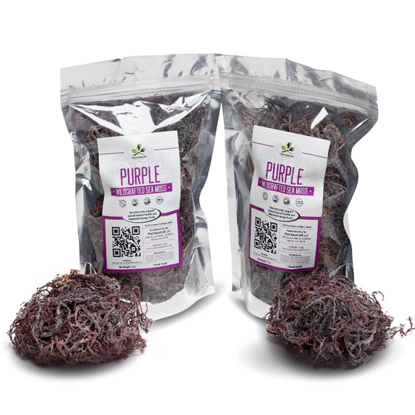 PURPLE WILDCRAFTED SEA MOSS – Plant Based Jeff