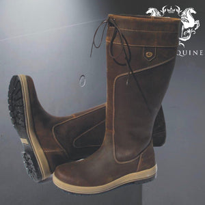 rhinegold elite luxus leather riding boot