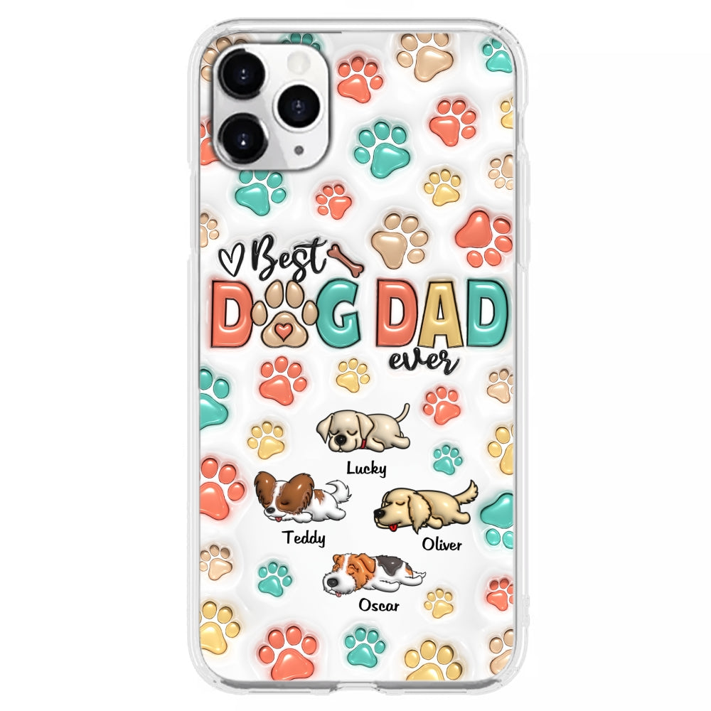 Best Fur Mom Ever - Personalized Custom 3D Inflated Effect Phone Case