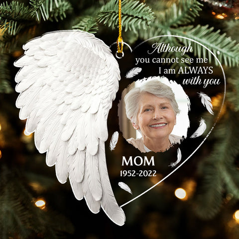 Personalized Best Mom Ever Printed Acrylic Ornament, Christmas