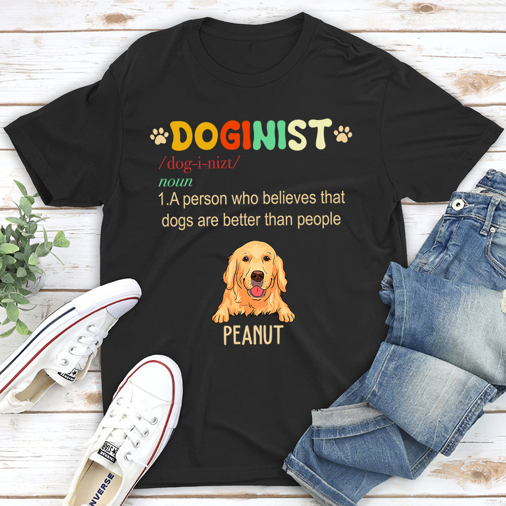 Dog Official Sleepshirt - Personalized Custom Unisex T-shirt – PAWSIONATE