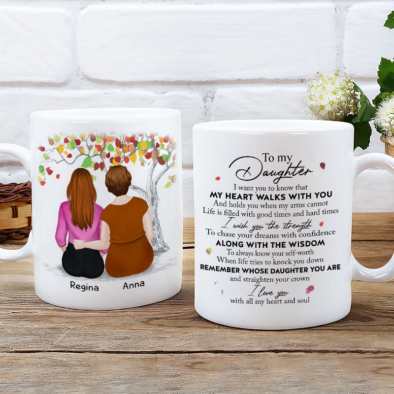 Mom Has Your Back - Personalized Custom Coffee Mug
