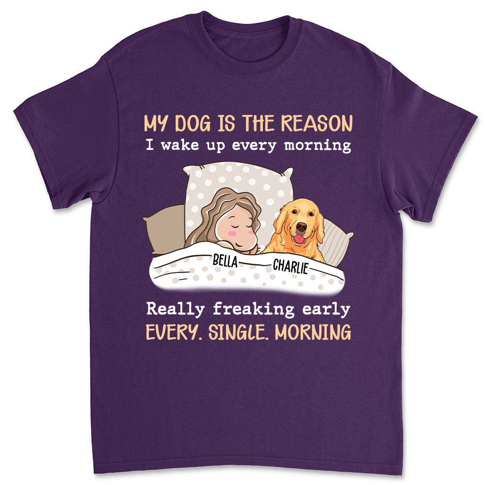 Sleeping Dog Sleepshirt Version 2 - Personalized Custom Unisex T-shirt –  PAWSIONATE