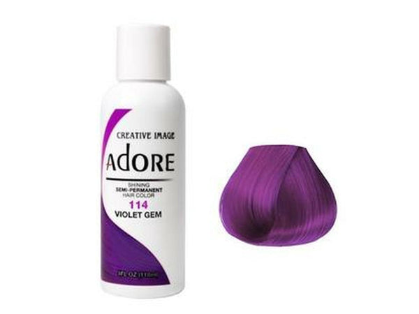 2. Adore Semi-Permanent Haircolor #113 African Violet - wide 5