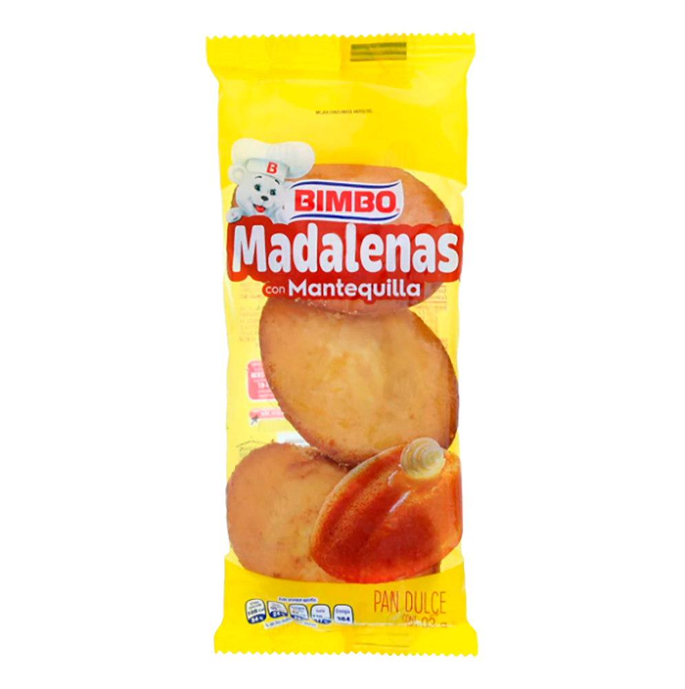 Pan Bimbo Madalenas 124 gr. – Súper La Violeta