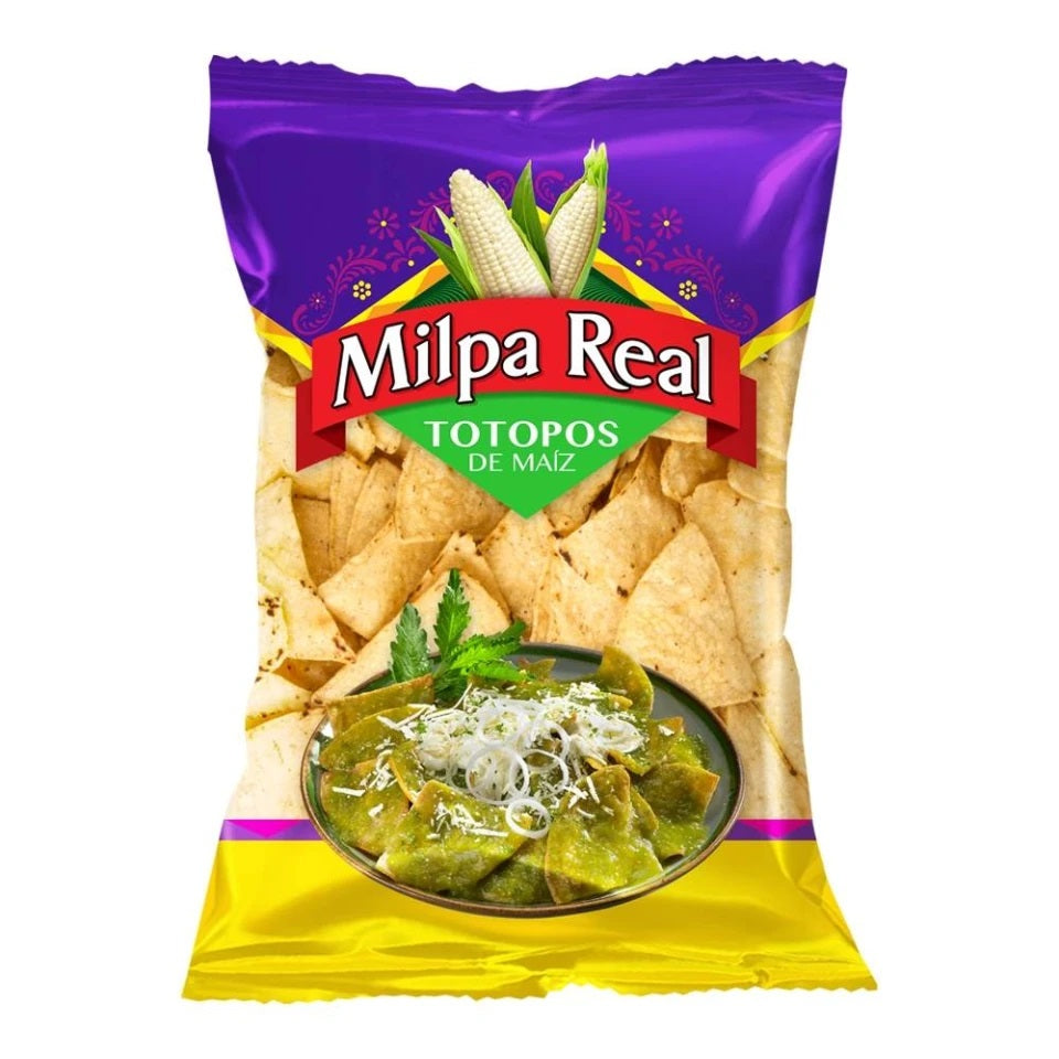 Totopos Milpa a Real 280 gr. – Súper La Violeta