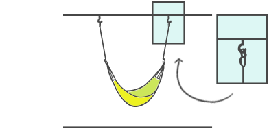 How To Hang A Hammock Hanging Indoors Outside With Yellow Leaf